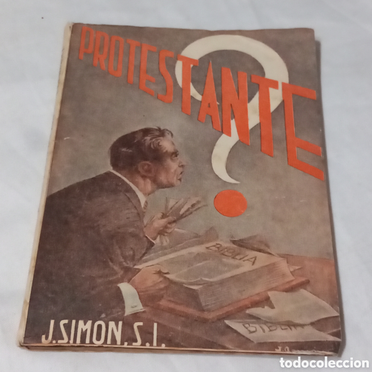 Gebrauchte B&uuml;cher: ANTIGUO LIBRO PROTESTANTE J.SIMON S.J. a&ntilde;o 1955