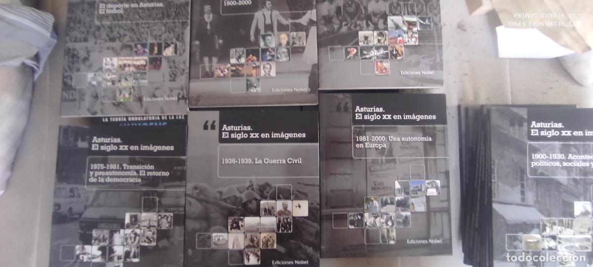 Libros de segunda mano: Asturias. El siglo XX en im&aacute;genes 14 vol&uacute;menes, completa