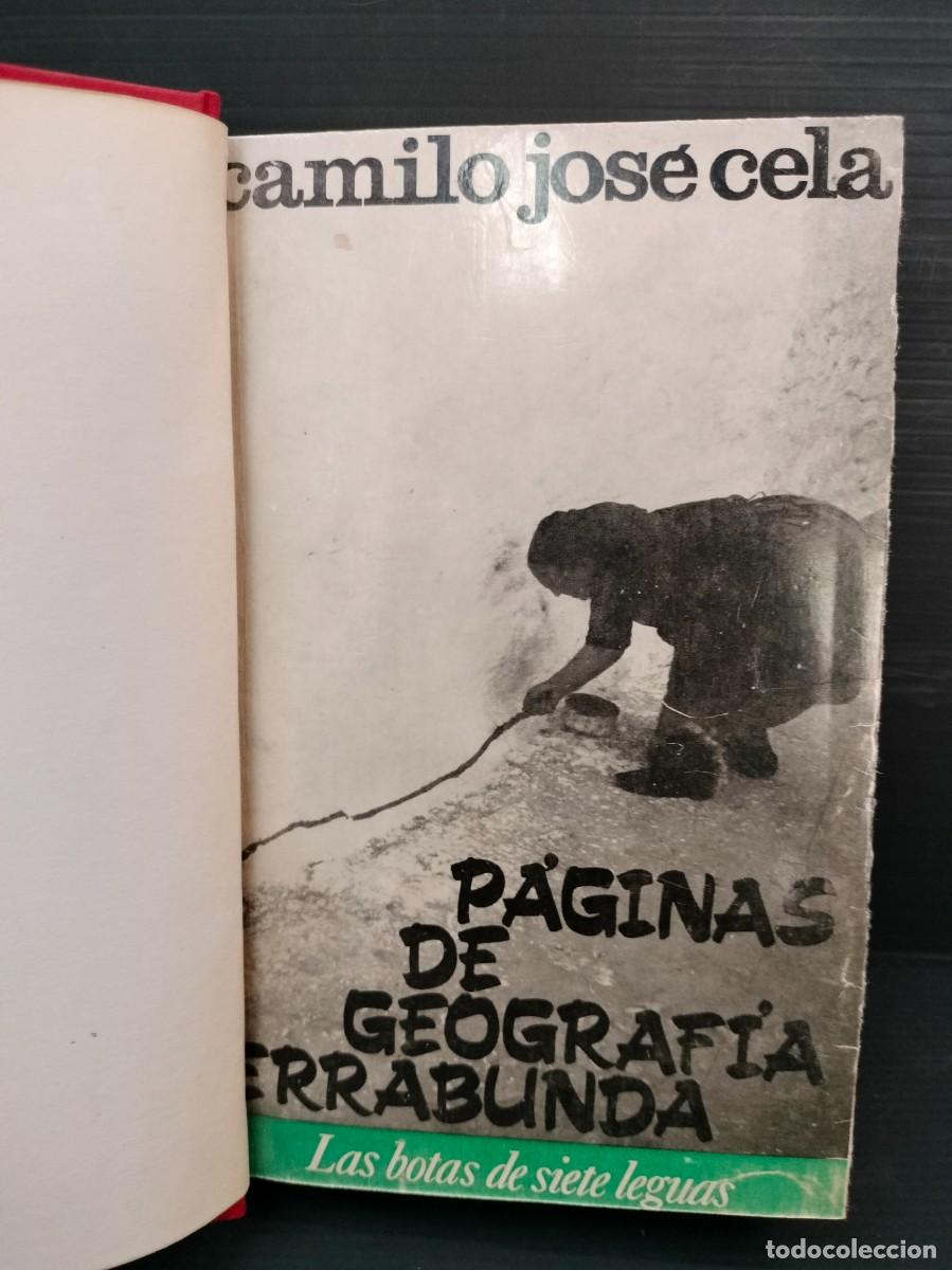 Gebrauchte B&uuml;cher: PAGINAS DE GEOGRAFIA ERRABUNDA C. JOSE CELA 1965 1&ordf; Edici&oacute;n Alfaguara DEDICADO FIRMADO POR EL AUTOR
