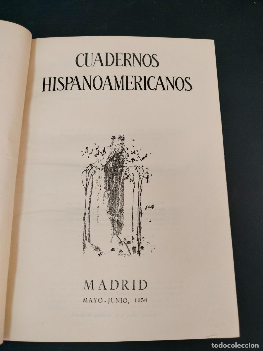 Gebrauchte B&uuml;cher: CUADERNOS HISPANOAMERICANOS N&ordm; 15 / 1950 / JOAN MIR&Oacute; / GUTIERREZ SOLANA /LA COLMENA, DE CELA
