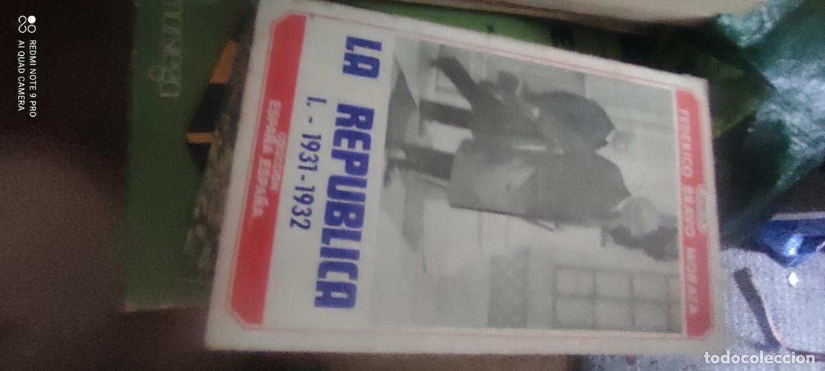Libros de segunda mano: LA REP&Uacute;BLICA I 1931-1932 - FEDERICO BRAVO MORATA -EDITORIAL FENICIA - 1973