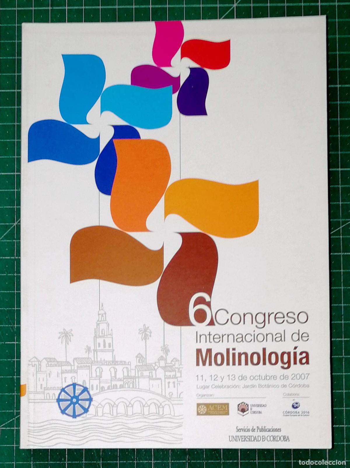 Libros de segunda mano: ACTAS DEL 6&ordm; CONGRESO INTERNACIONAL DE MOLINOLOG&Iacute;A: 11 al 13 de octubre 2007, C&oacute;rdoba. - Universidad