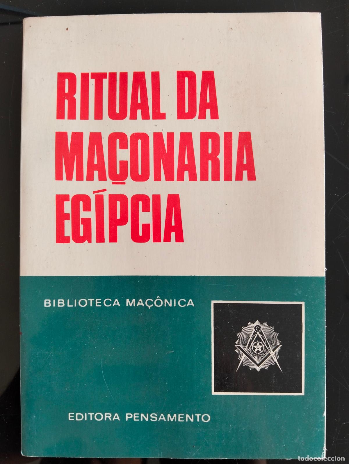 Libros de segunda mano: Raro. Masoneria. Ritual da Maconaria Egipcia, Ed. Pensamento, Sao Paulo, s/f VISITA MI CATALOGO