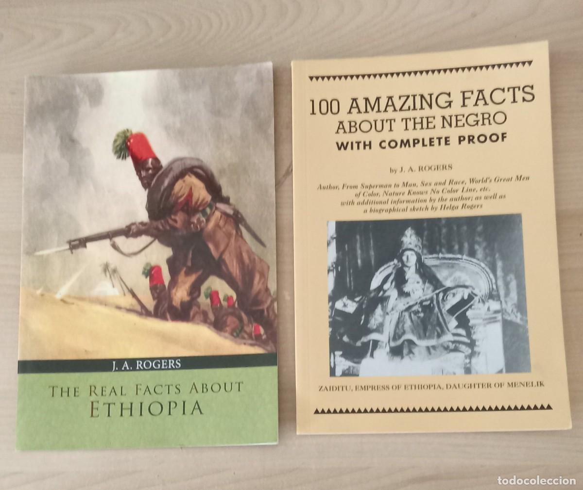 Libros de segunda mano: THE REAL FACTS ABOUT ETHIOPIA - 100 AMAZING FACTS ABOUT THE NEGRO