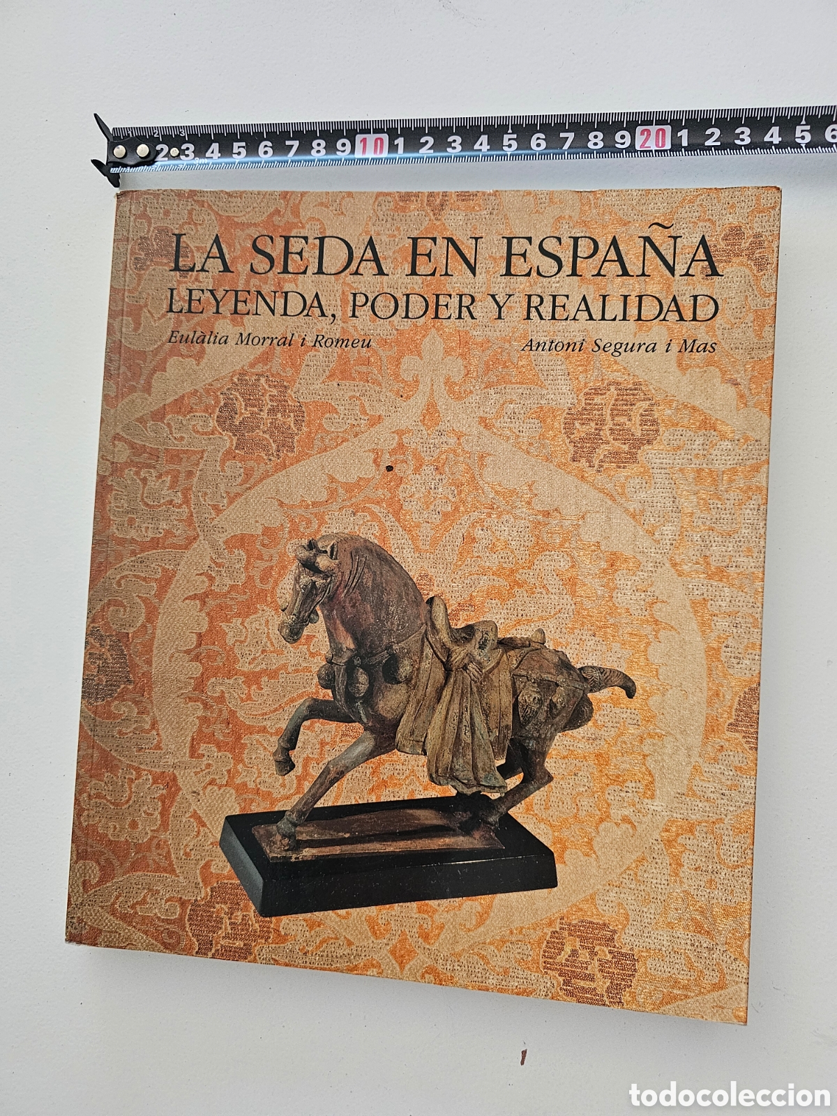Libros de segunda mano: Libro La seda en Espa&ntilde;a 1991 Eul&agrave;lia Morral Antoni Segura