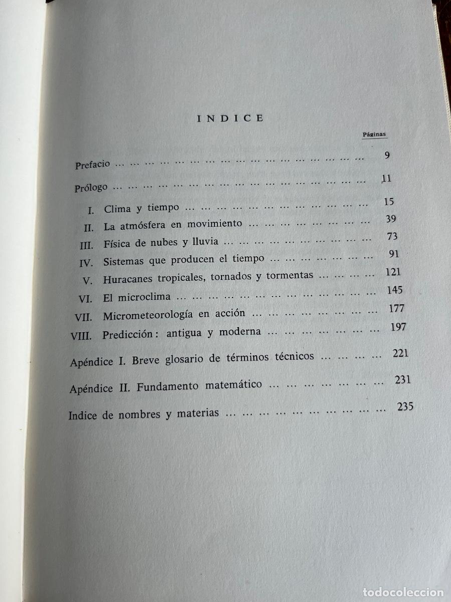 Libros de segunda mano: LA CIENCIA DE LA METEOROLOG&Iacute;A O. G. SUTTON - Foto 3