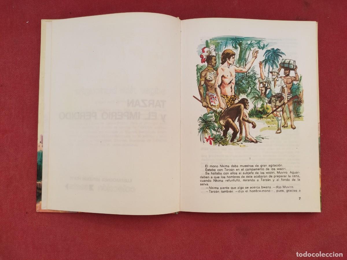 Libros de segunda mano: Tarzan y el Imperio perdido - E. Rice Burroughs - Ed. Susaeta - 1975 - Foto 5