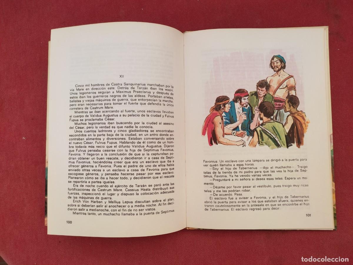 Libros de segunda mano: Tarzan y el Imperio perdido - E. Rice Burroughs - Ed. Susaeta - 1975 - Foto 7