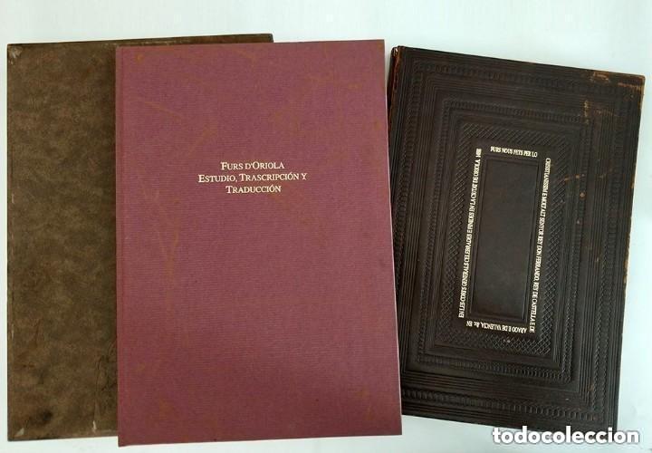 Livres d'occasion: Furs d'Oriola estudio, transcripci&oacute;n y traducci&oacute;n senyor rey don ferrando rey de castella e de arago