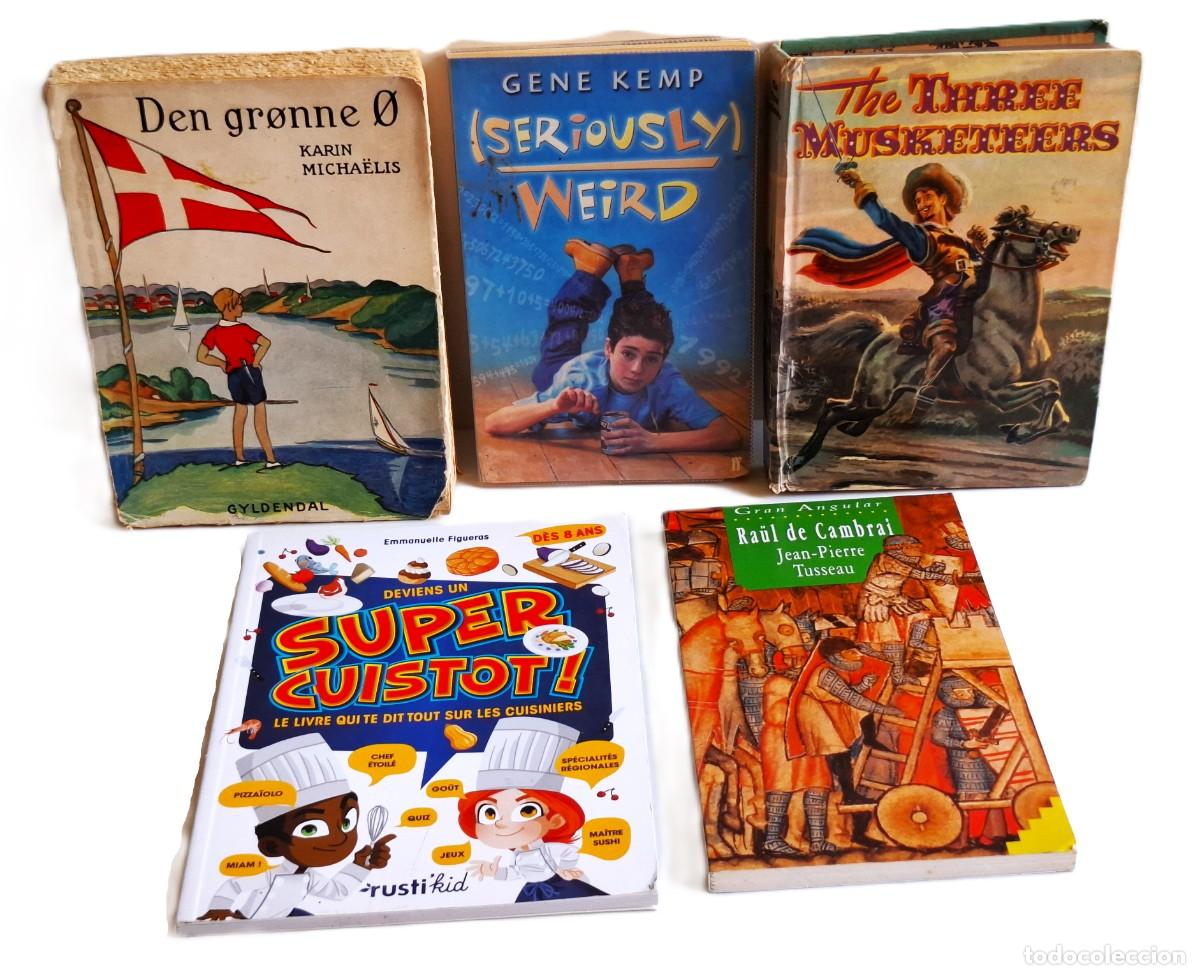 Libros de segunda mano: 5 LIBROS JUVENILES VARIOS