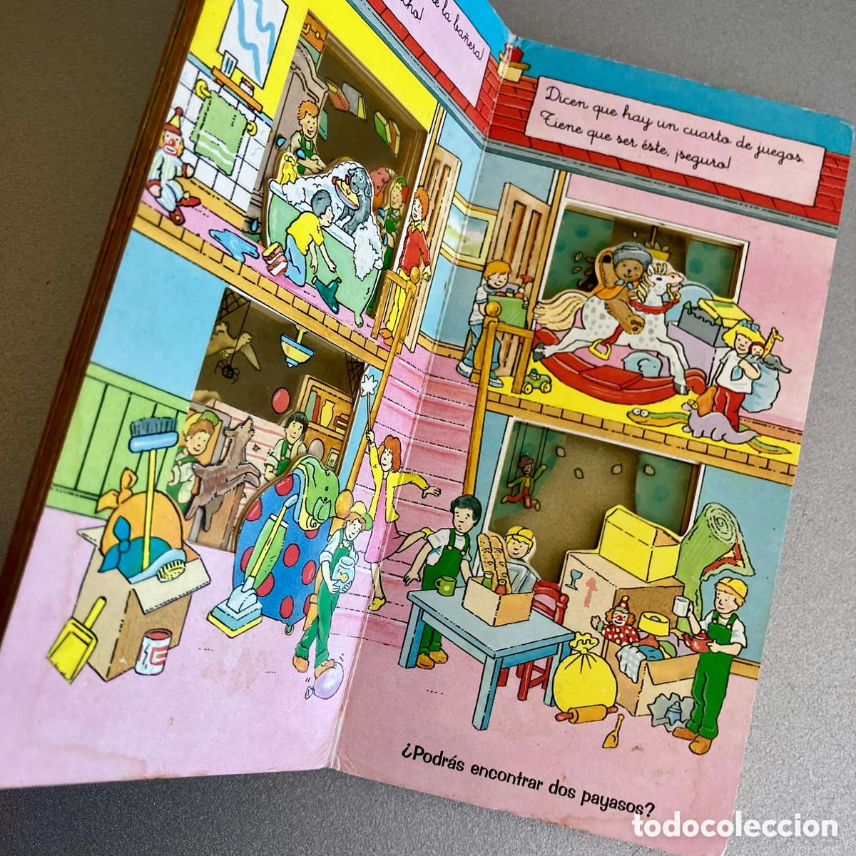 Libros de segunda mano: Libro-juego interactivo Ventana m&aacute;gica: Nos mudamos - Foto 5