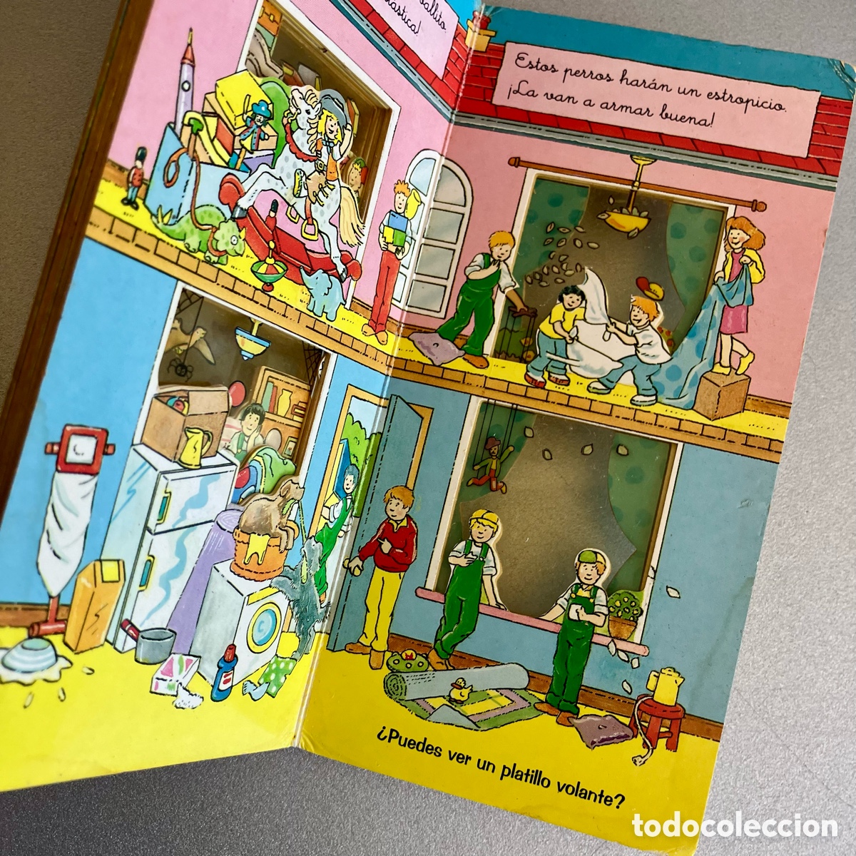 Libros de segunda mano: Libro-juego interactivo Ventana m&aacute;gica: Nos mudamos - Foto 6