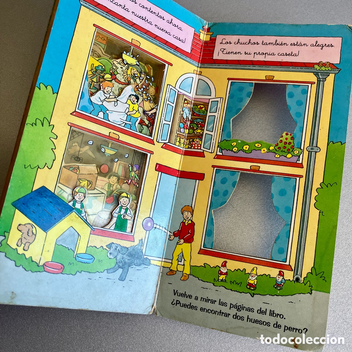 Libros de segunda mano: Libro-juego interactivo Ventana m&aacute;gica: Nos mudamos - Foto 7