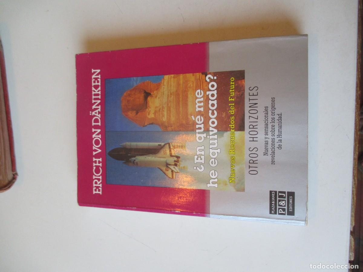 Libros de segunda mano: ERICH VON D&Auml;NIKEN &iquest;En qu&eacute; me he equivocado? Nuevos recuerdos del futuro W40864