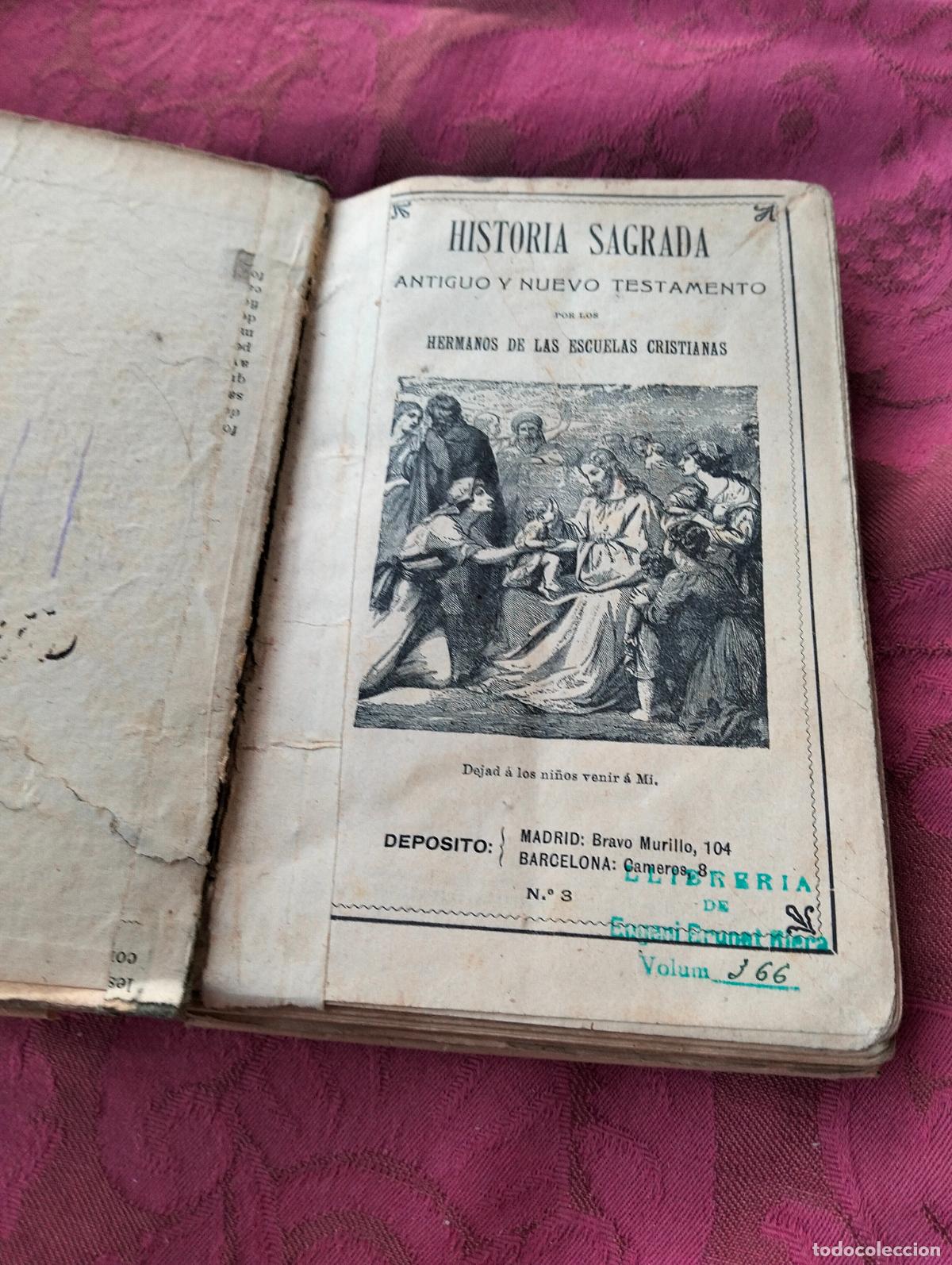 Livres d'occasion: Historia sagrada antiguo y nuevo testamento por los hermanos de las escuelas cristianas