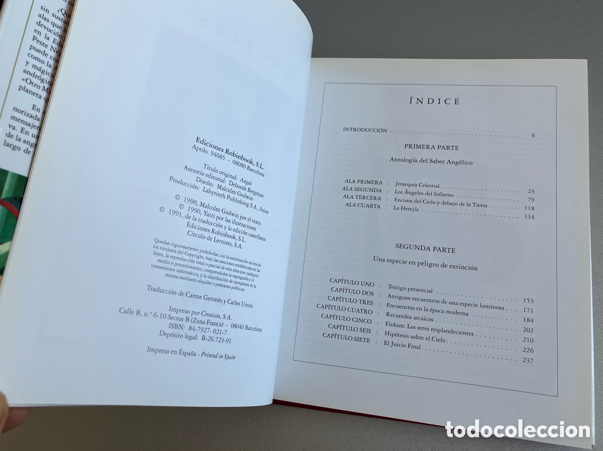Libros de segunda mano: Angeles - Malcolm Godwin - Robin Book 1991 - Impecable - Foto 5