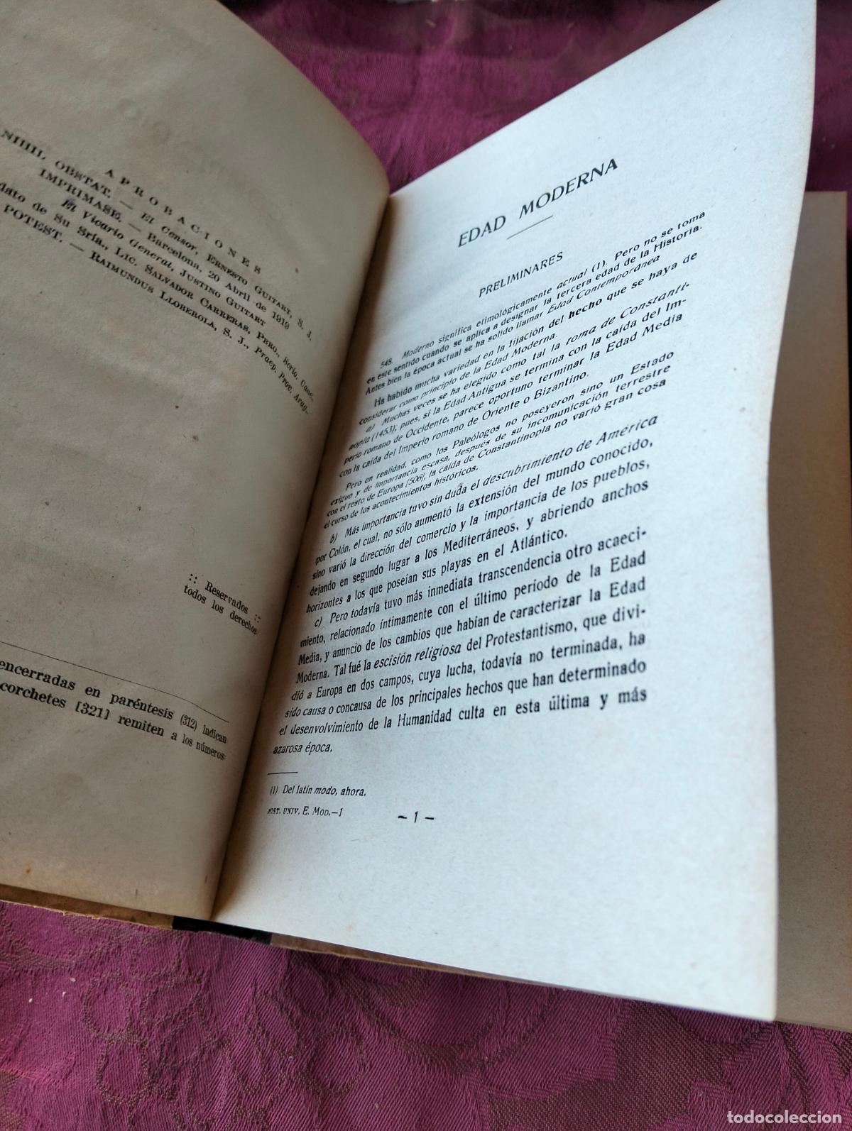 Libros de segunda mano: Compendio de historia universal edad moderna ramon ruiz amado 1940 - Foto 3