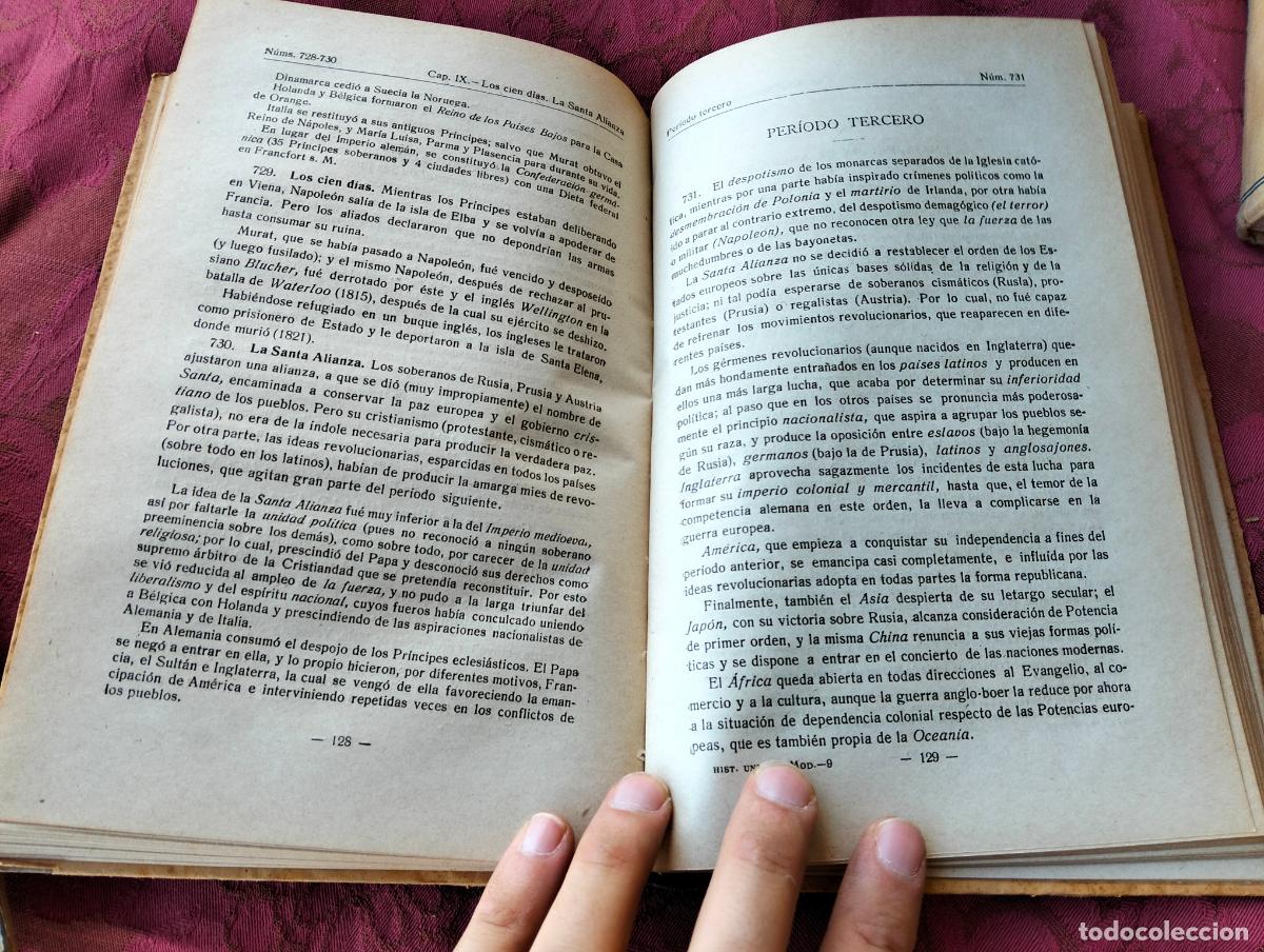 Libros de segunda mano: Compendio de historia universal edad moderna ramon ruiz amado 1940 - Foto 4
