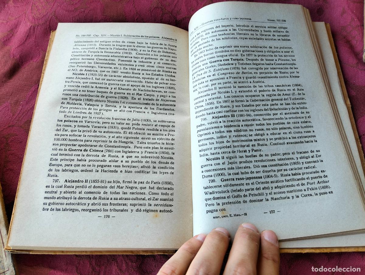 Libros de segunda mano: Compendio de historia universal edad moderna ramon ruiz amado 1940 - Foto 5