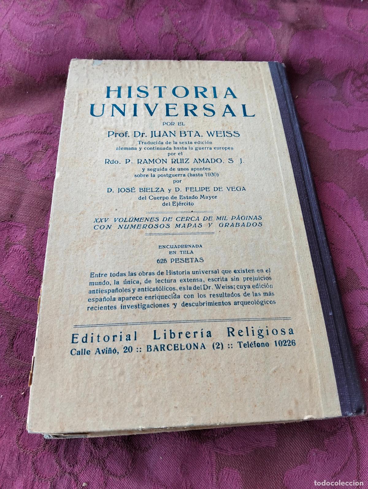 Libros de segunda mano: Compendio de historia universal edad moderna ramon ruiz amado 1940 - Foto 7
