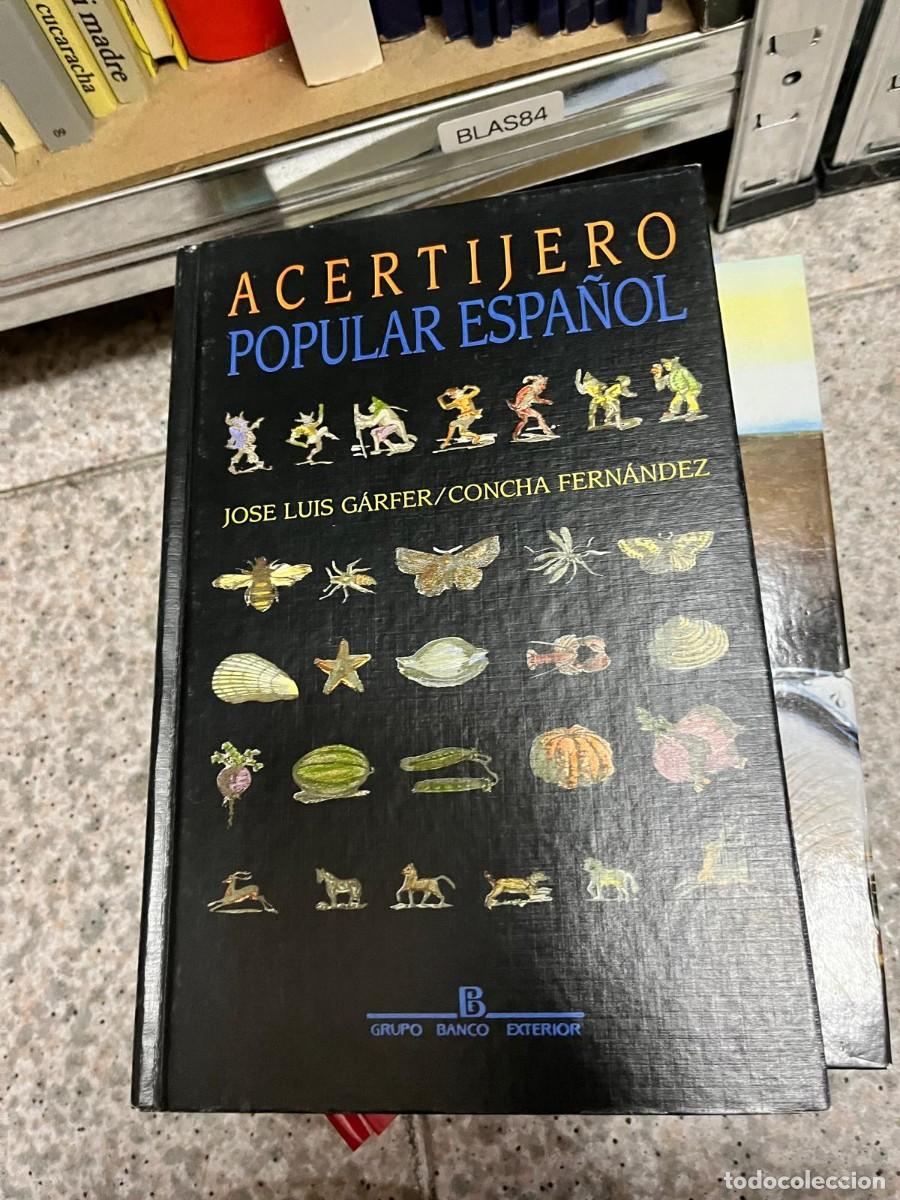 Libros de segunda mano: BLAS84 &ndash; Acertijero popular espa&ntilde;ol &ndash; Jos&eacute; Luis G&aacute;rfer y Concha Fern&aacute;ndez. Folclore y literatura pop