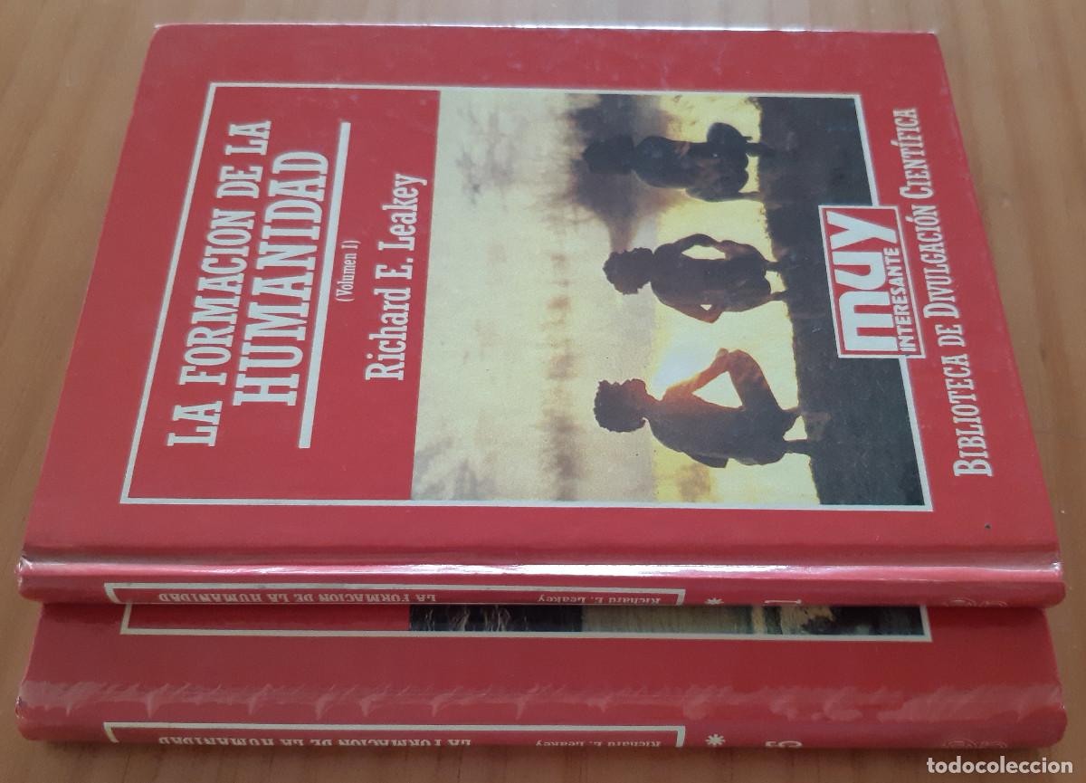 Gebrauchte B&uuml;cher: LA FORMACI&Oacute;N DE LA HUMANIDAD - VOL&Uacute;MEN I Y II - RICHARD E. LEAKEY - MUY BUEN ESTADO