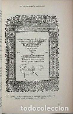 Libros de segunda mano: Cat&aacute;logo de los impresos del siglo XVI, relacionado con el Derecho en la Biblioteca Estado en Toledo
