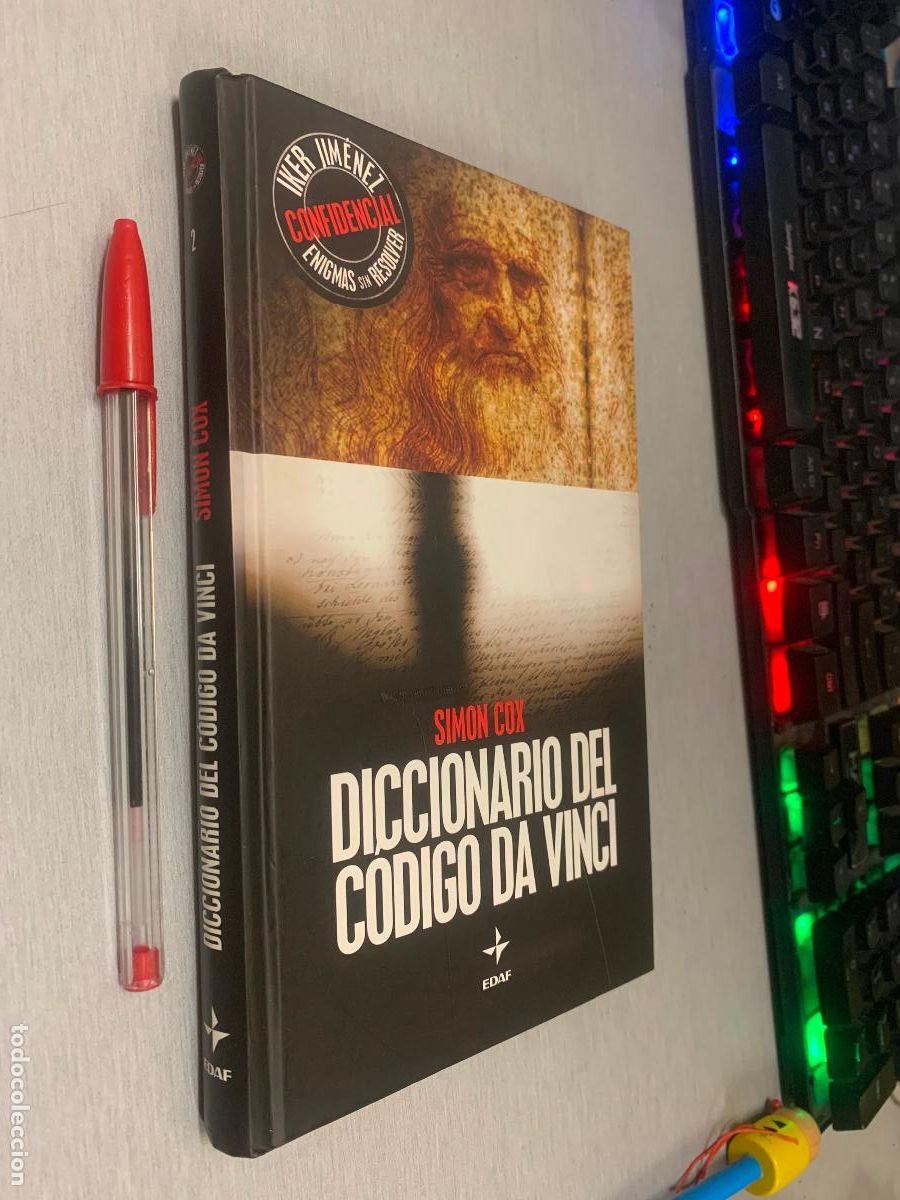 Libros de segunda mano: DICCIONARIO DEL C&Oacute;DIGO DA VINCI / SIMON COX / IKER JIM&Eacute;NEZ - ENIGMAS SIN RESOLVER / EDAF 2005