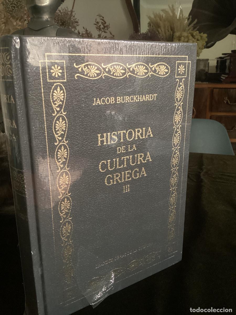 Libros de segunda mano: BURCKHARDT: HISTORIA DE LA CULTURA GRIEGA. TOMO III. RBA. GRANDES OBRAS DE LA CULTURA.