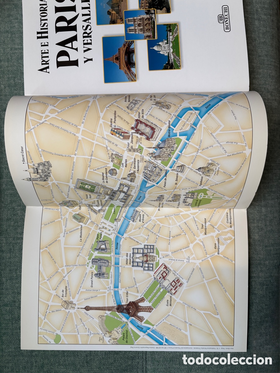 Libros de segunda mano: (L855) Arte e Historia Par&iacute;s y Versailles - Visita completa - Bonechi - Foto 6