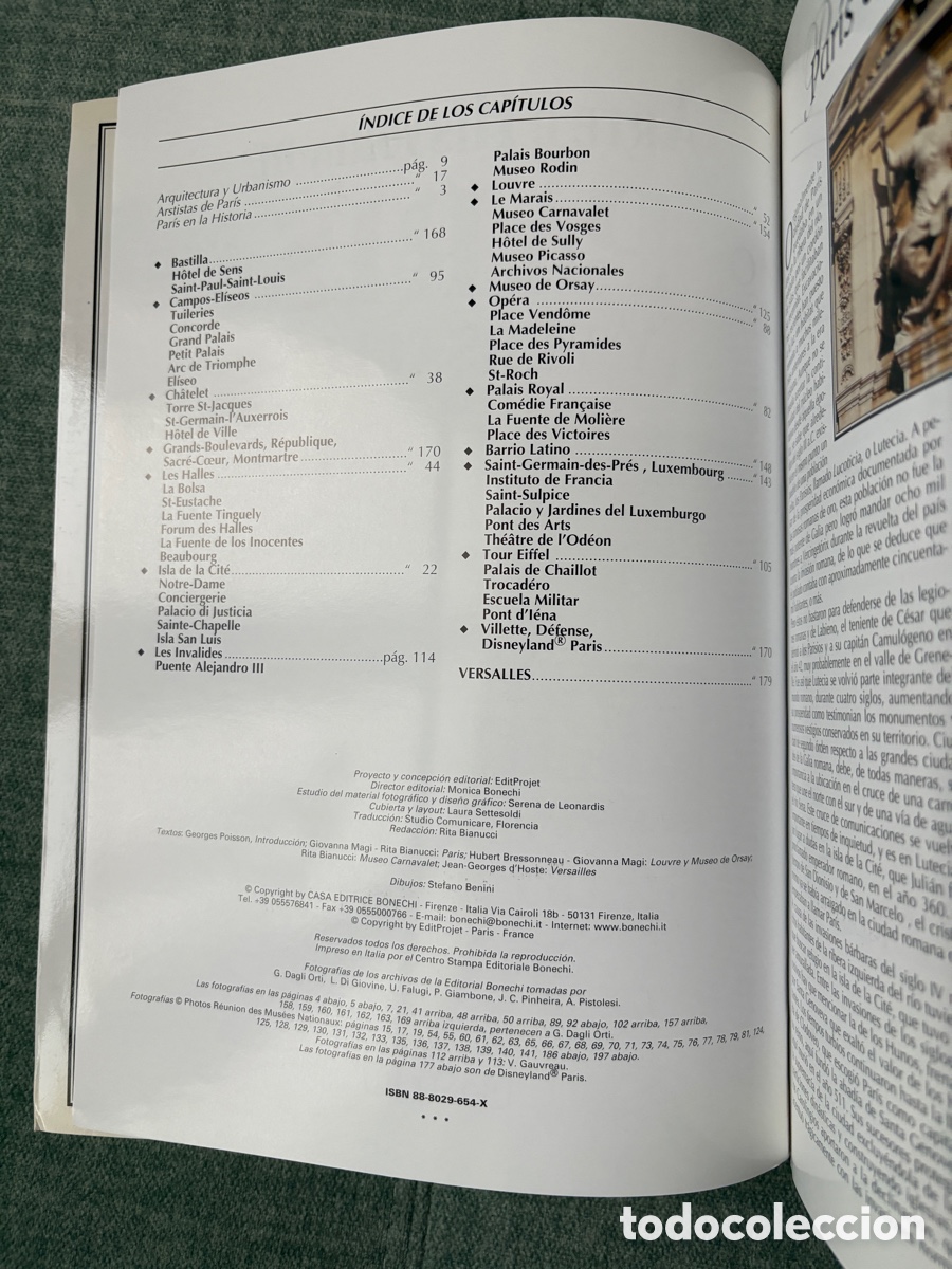 Libros de segunda mano: (L855) Arte e Historia Par&iacute;s y Versailles - Visita completa - Bonechi - Foto 7