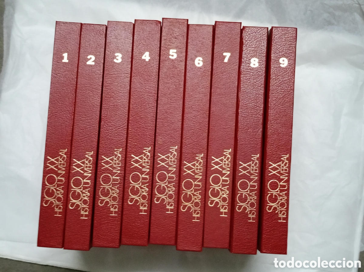 Gebrauchte B&uuml;cher: siglo XX historia universal Historia 16 9 volumenes