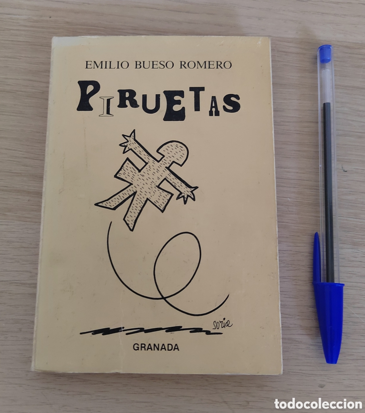 Libros de segunda mano: Piruetas - Emilio Bueso Romero. Firmado por autor
