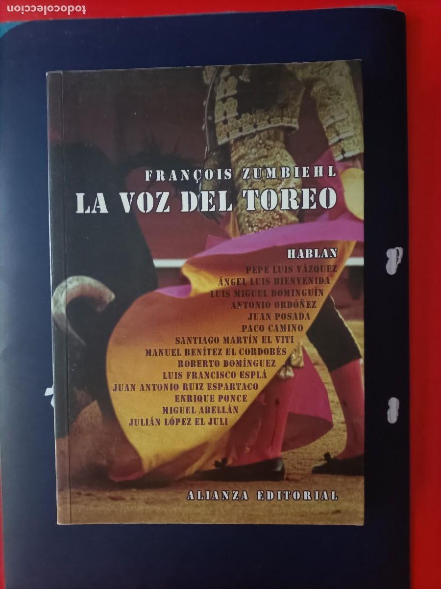 Libros de segunda mano: LIBRO TOROS. LA VOZ DEL TOREO, DE FRANCOIS ZUMBIEHL. INFINIDAD DE FOTOS. NUEVO SIN USAR