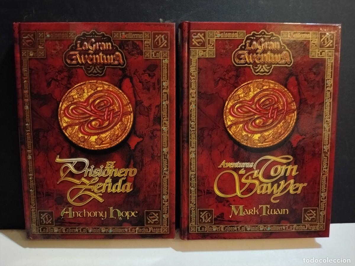 Libros de segunda mano: 2 LIBROS LA GRAN AVENTURA (VER FOTOS)
