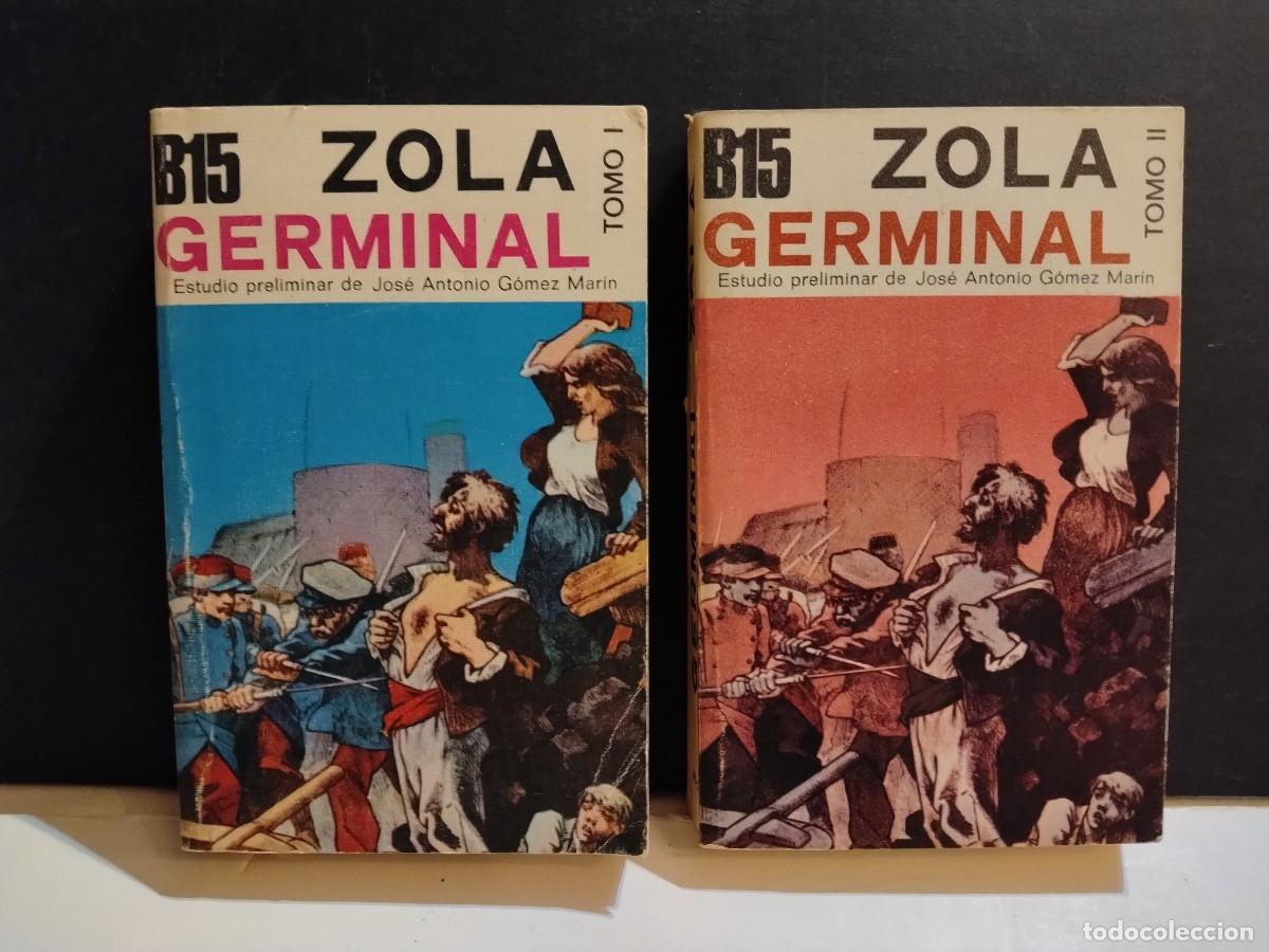 Libros de segunda mano: 2 LIBROS B15 ZOLA GERMINAL - TOMO I Y II (VER FOTOS)