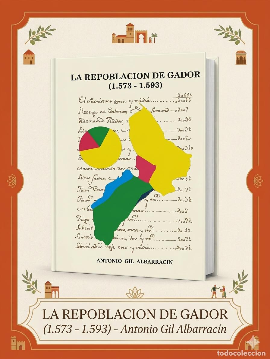 Libros de segunda mano: REPOBLACI&Oacute;N DE GADOR - ANTONIO GIL ALBARRAC&Iacute;N. ALMERIA