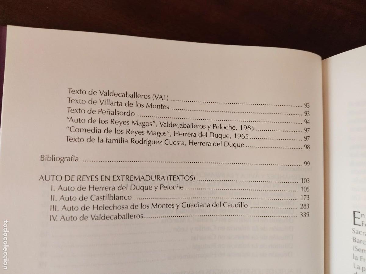 Libros de segunda mano: Auto de Reyes en Extremadura. Juan Rodr&iacute;guez Pastor. - Foto 3