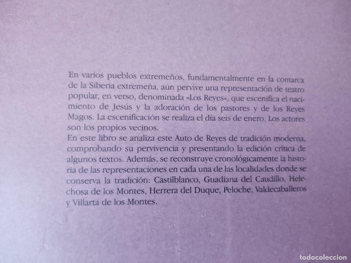 Libros de segunda mano: Auto de Reyes en Extremadura. Juan Rodr&iacute;guez Pastor. - Foto 4
