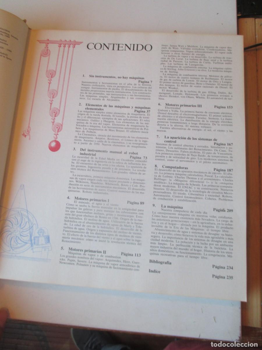 Libros de segunda mano: Las m&aacute;quinas una historia ilustrada W40871 - Foto 2