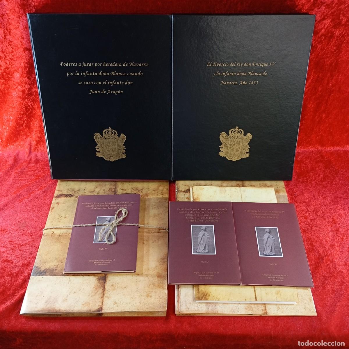 Libros de segunda mano: BLANCA DE NAVARRA - SANCHO EL FUERTE PUBLICACIONES - FACS&Iacute;MILES - NUMERADO A 250 EJEMPLARES / 1531