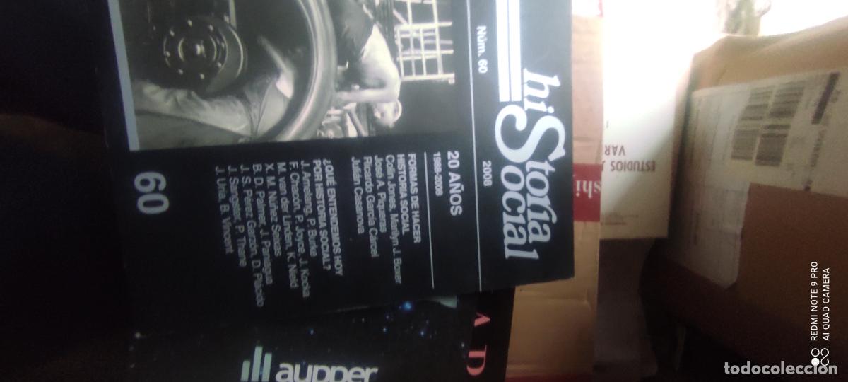 Libros de segunda mano: V.V.A.A. - Historia social, 20 a&ntilde;os, n&uacute;m 60 libro