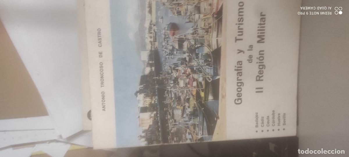 Libros de segunda mano: GEOGRAFIA Y TURISMO DE LA II REGION MILITAR. ANTONIO TRONCOSO DE CASTRO. 1978