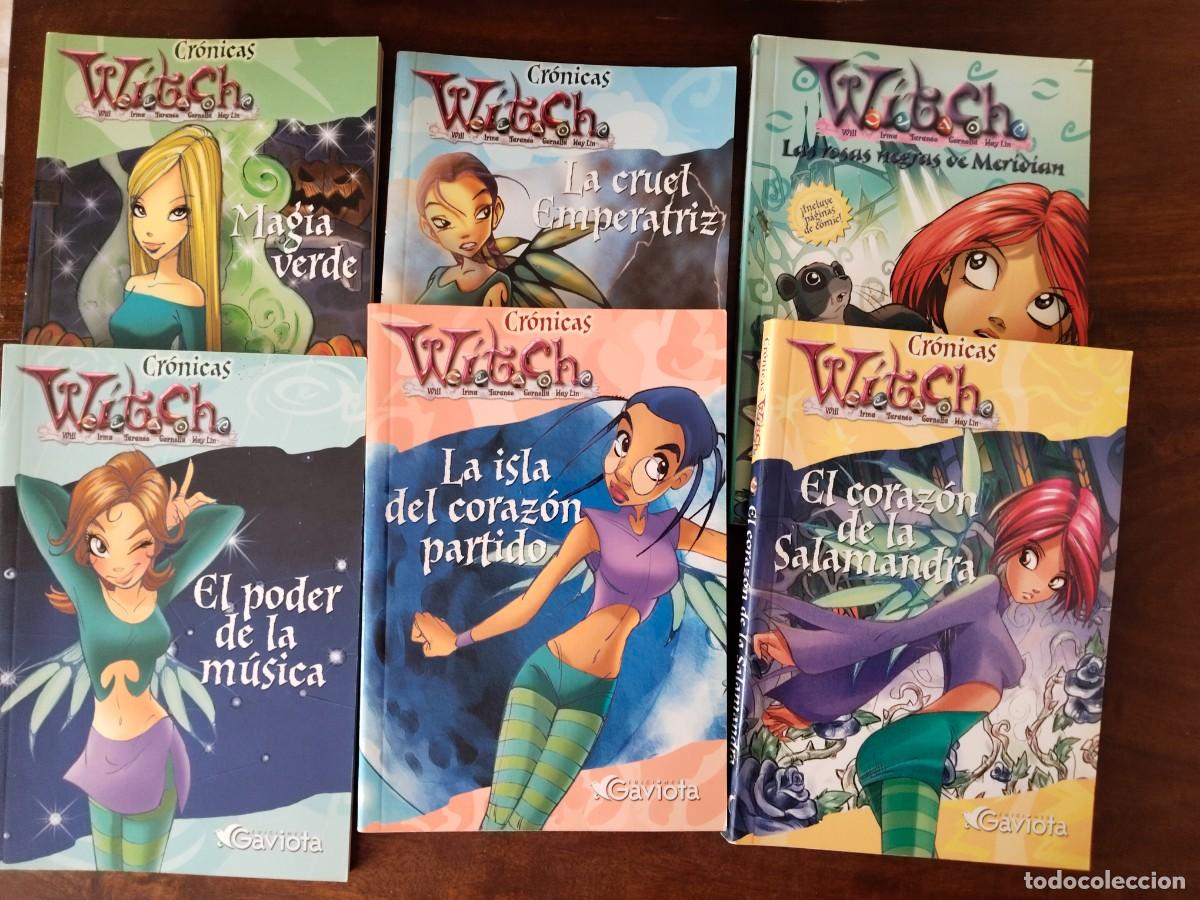 Second hand books: 6 vol&uacute;menes de Cr&oacute;nicas Witch. Buen estado.
