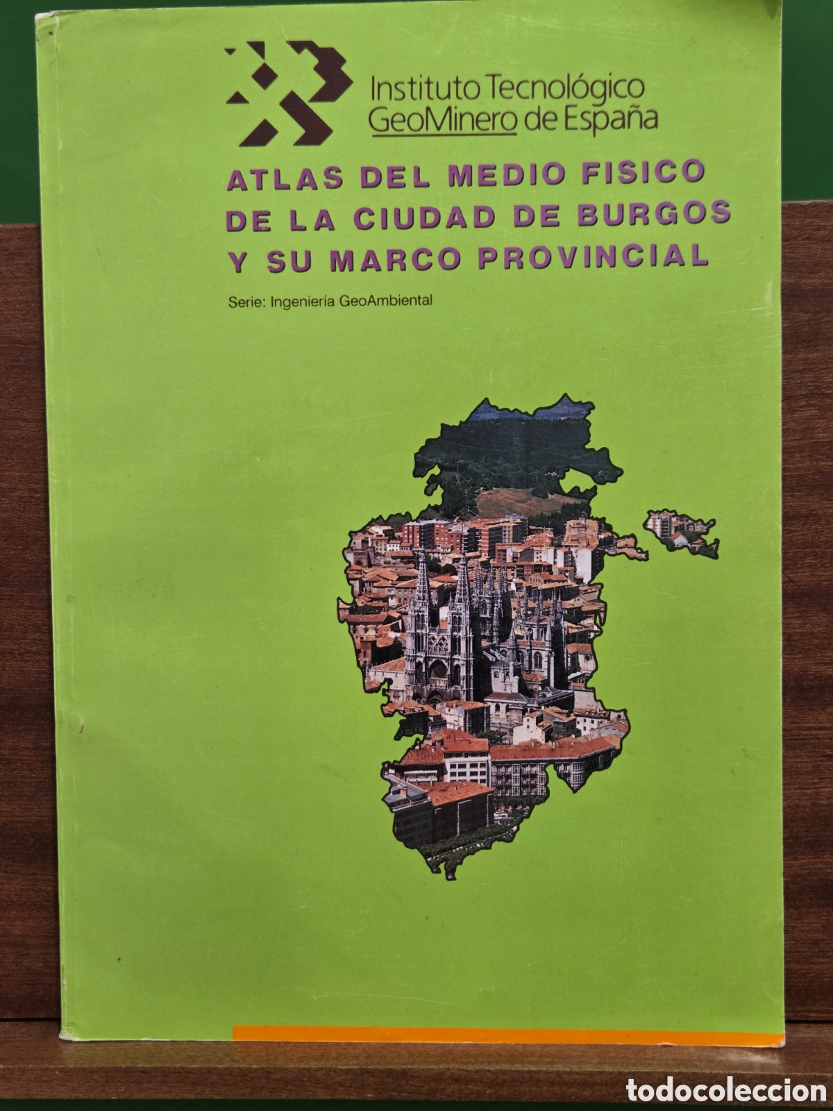 Libros de segunda mano: &rdquo;&rdquo;ATLAS DEL MEDIO F&Iacute;SICO DE LA CIUDAD DE BURGOS Y SU MARCO PROVINCIAL&rdquo;&rdquo;...INSTITUTO TECNOL&Oacute;GICO ES.