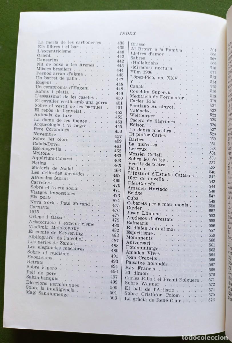 Libros de segunda mano: OBRES COMPLETES - JOSEP M&ordf; DE SAGARRA - PROSA - EDITORIAL SELECTA - 1986. - Foto 4