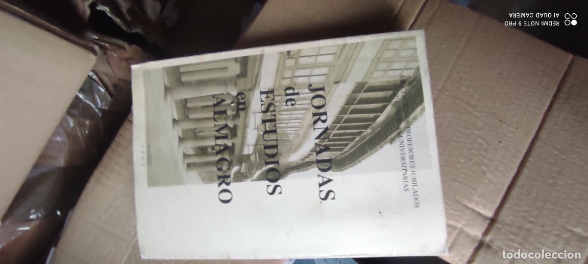Libros de segunda mano: JORNADAS DE ESTUDIOS EN ALMAGRO