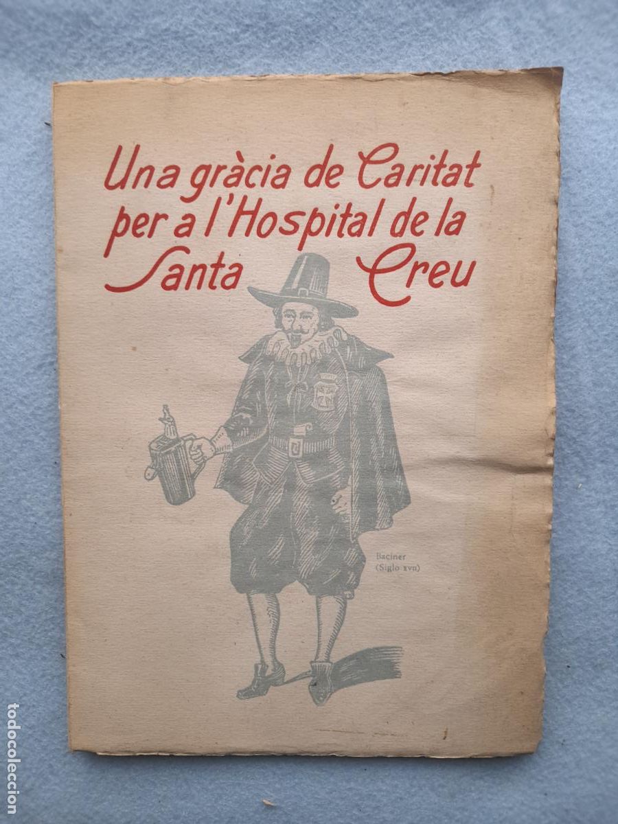 Second hand books: Anecdotario y Dogma del Hospital de la Santa Cruz. Joaqu&iacute;n M de Nadal.