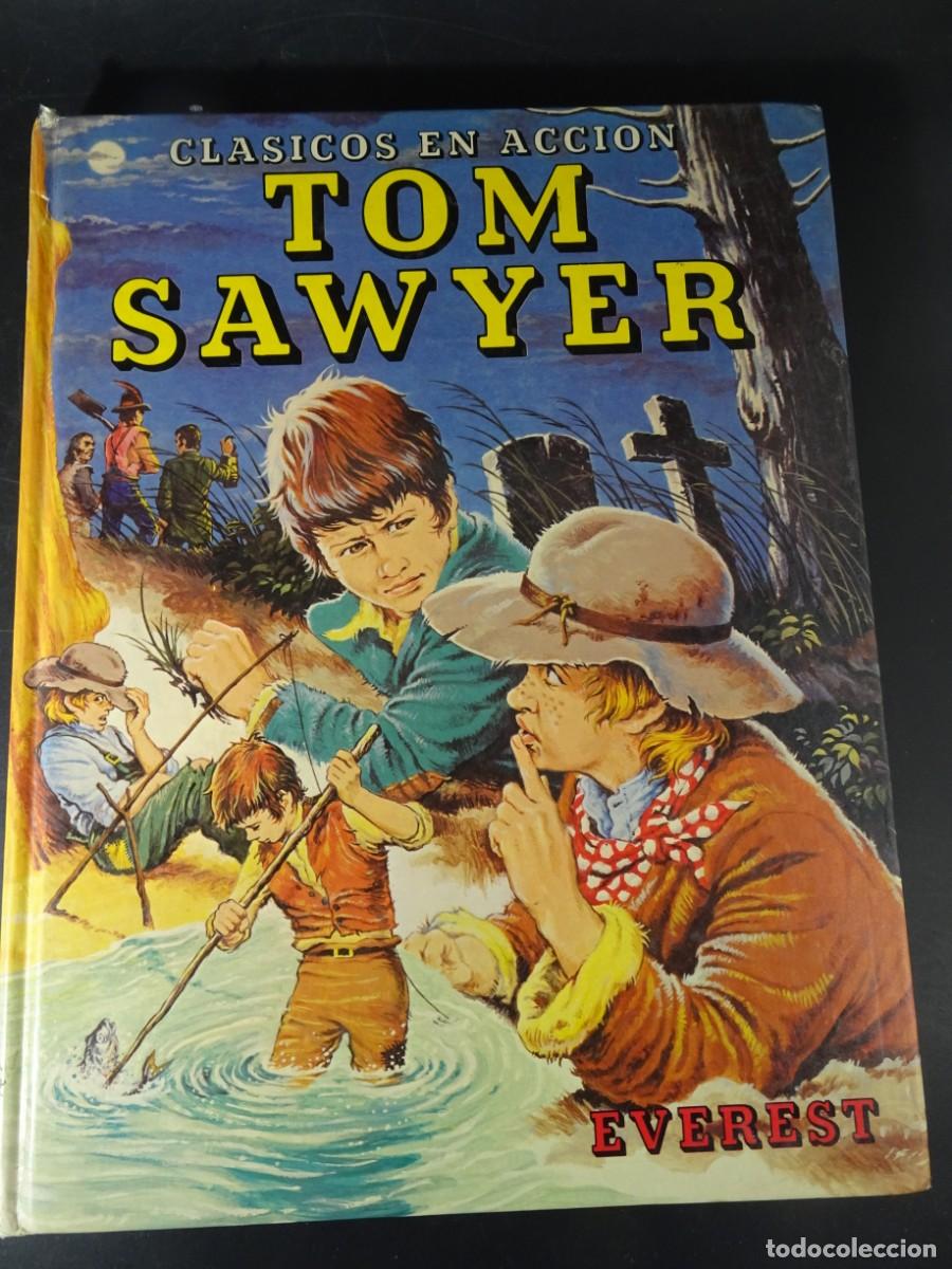 Libri di seconda mano: CL&Aacute;SICOS EN ACCI&Oacute;N , TOM SAWYER , EVEREST , VER FOTOS