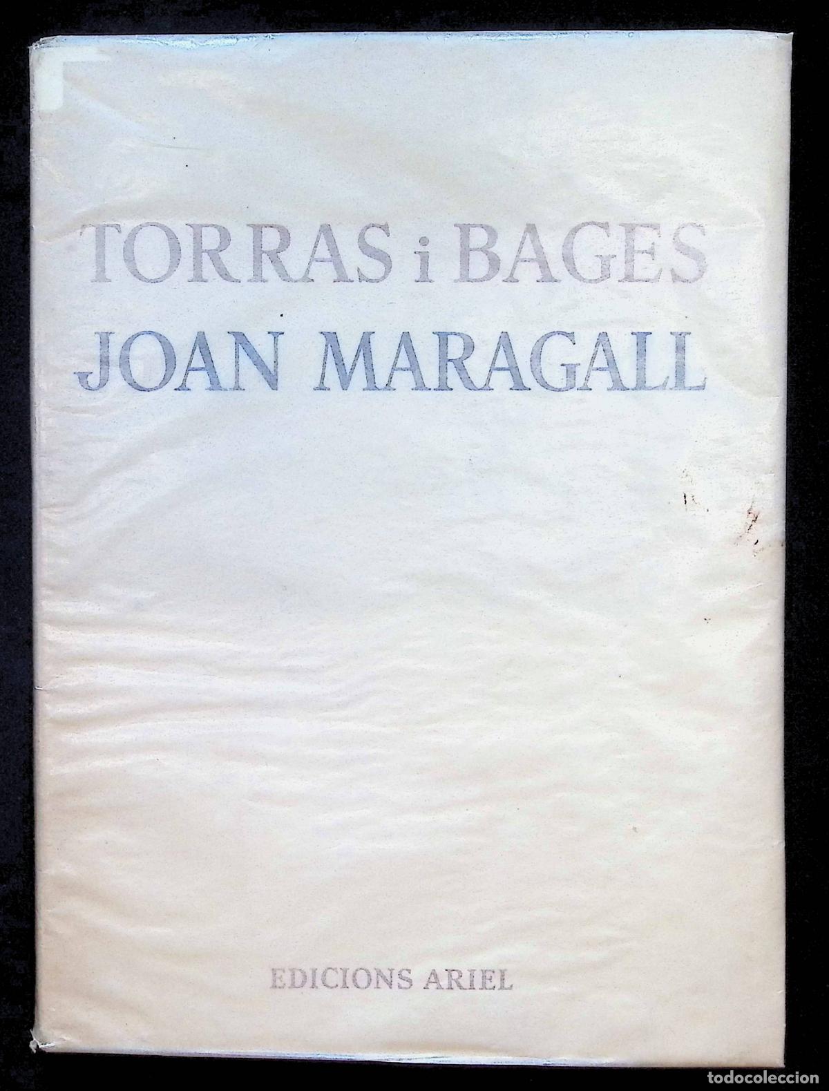 Libros de segunda mano: TORRAS I BAGES. JOAN MARAGALL. Un di&agrave;leg comen&ccedil;at abans de con&egrave;ixer-se i que trascend&iacute; a la mort.